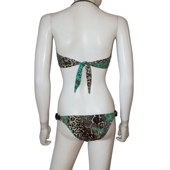 Vintage Despi Bikini Accented with Leather - Picture 3 of 14